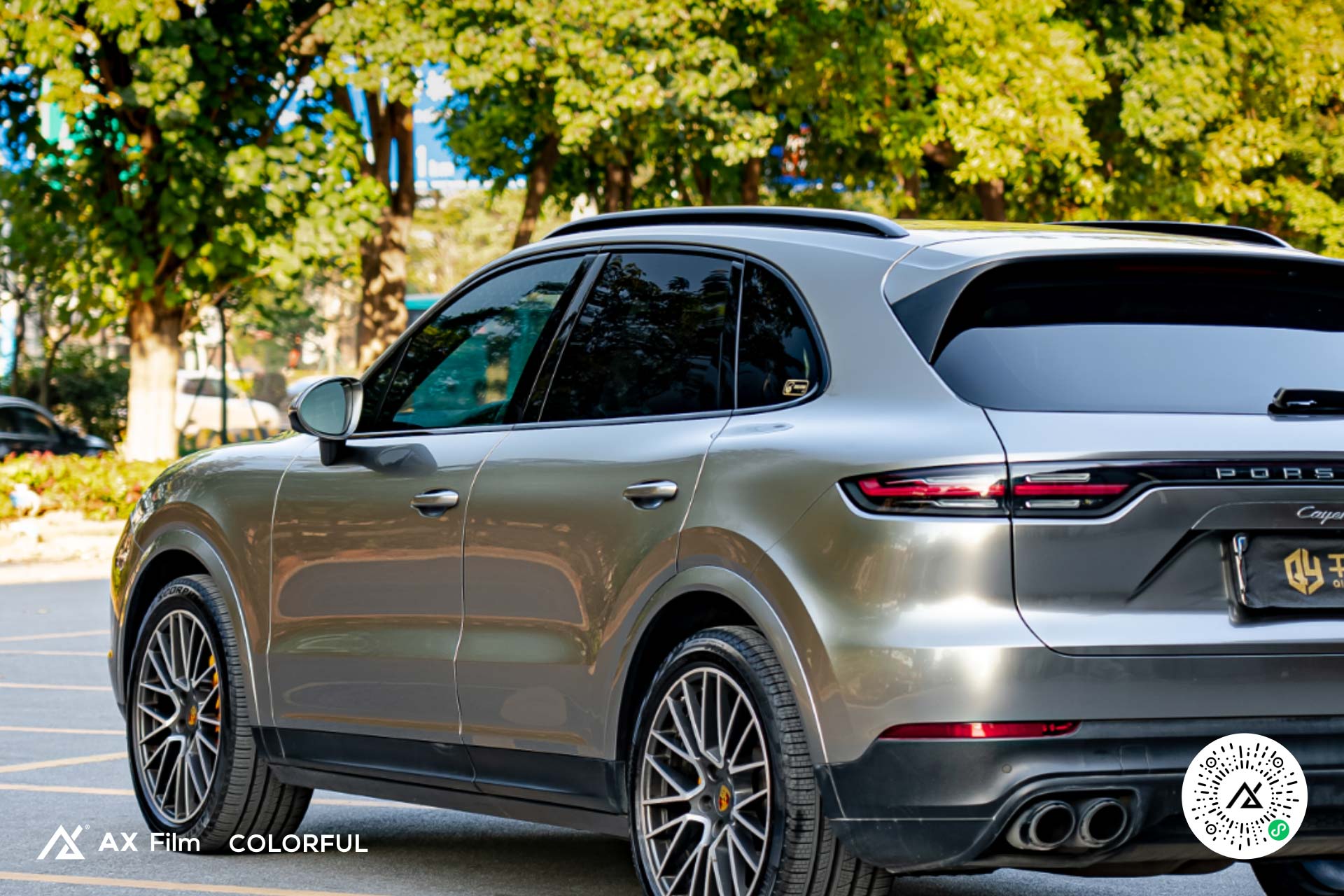 保时捷cayenne - 液态金属银