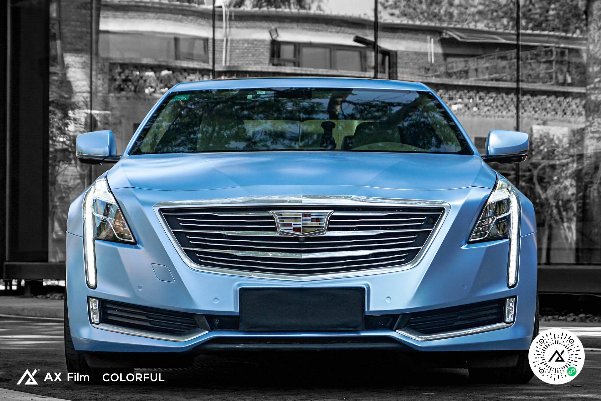 凯迪拉克ct6 - 电光金属青雾蓝