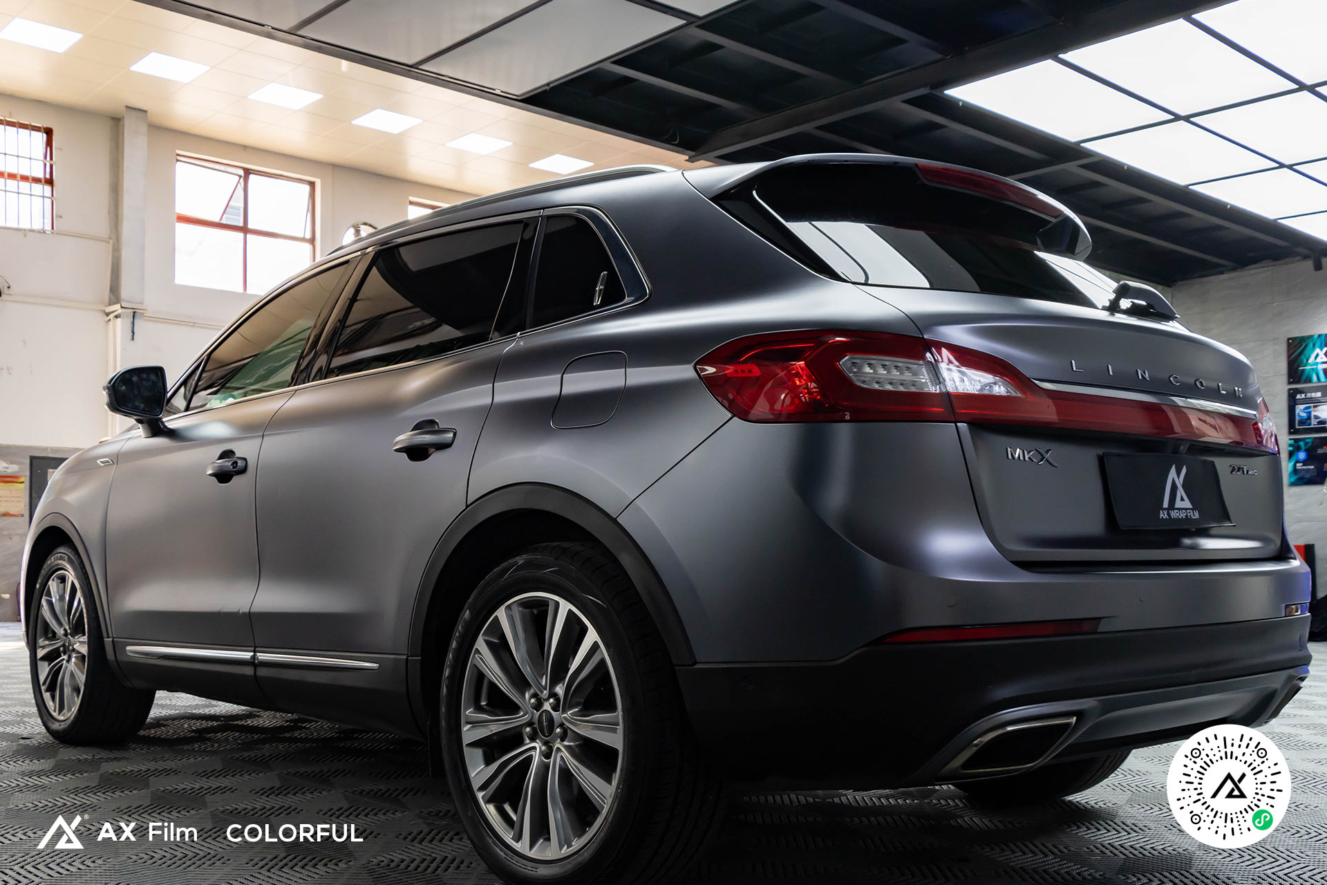 林肯mkx - 电光金属深空灰